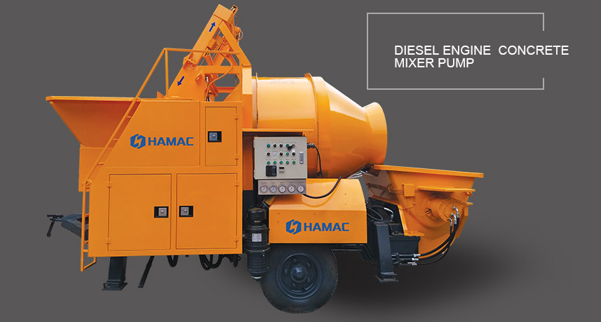 DHBT15 Diesel Concrete Mixer Pump