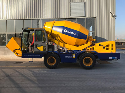 <b>we have delivered a 3.5m3 self-loading concrete mixer for a customer</b>