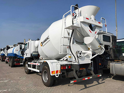 <b>6m3 concrete transit mixer truck has been delivered to South American</b>
