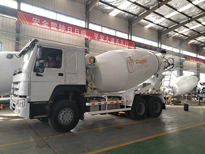 2 units of 10 m3 transit mixer trucks are delivered to South Africa