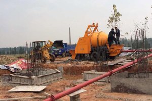 15m3 Concrete Mixer and Pump in Vietnam